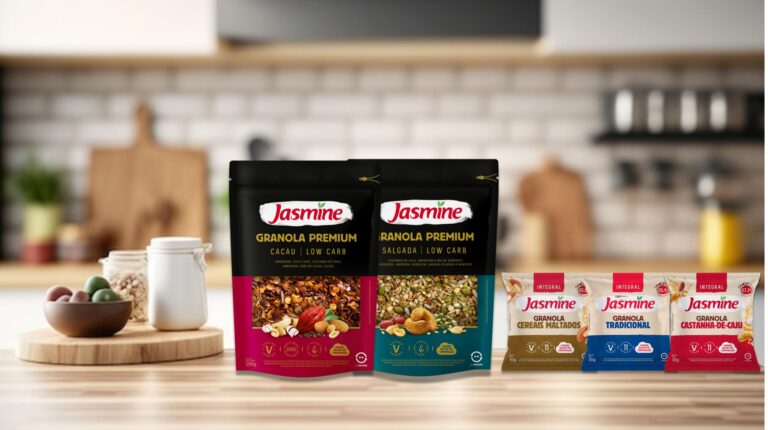 Jasmine lança novos formatos e sabores.