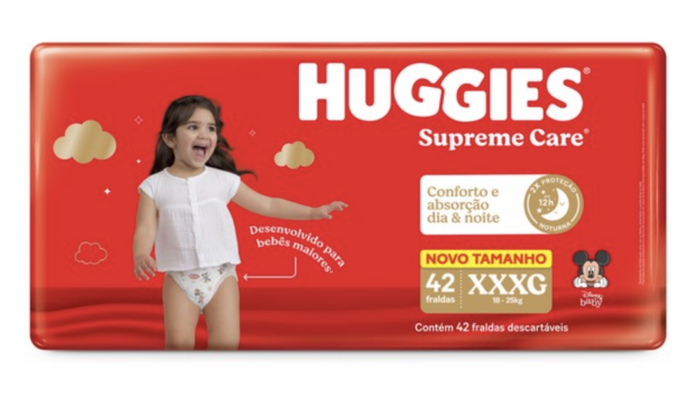 Huggies apresenta nova fralda XXXG