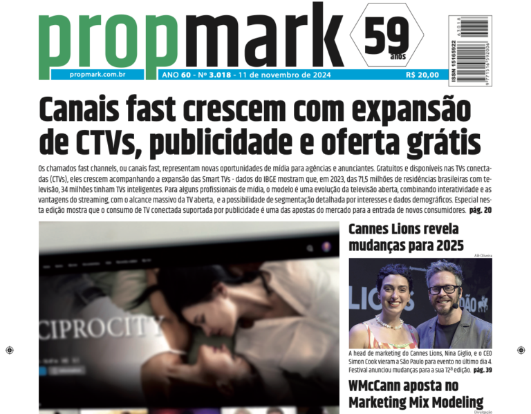 propmark traz especial com fast Channels