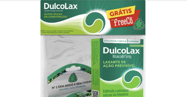 Dulcolax e FreeCô anunciam parceria os consumidores