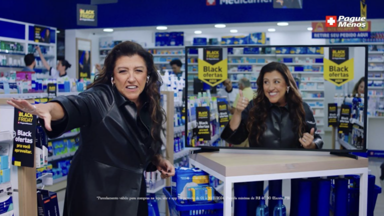 Regina Casé estrela campanha da Advance para Black Friday