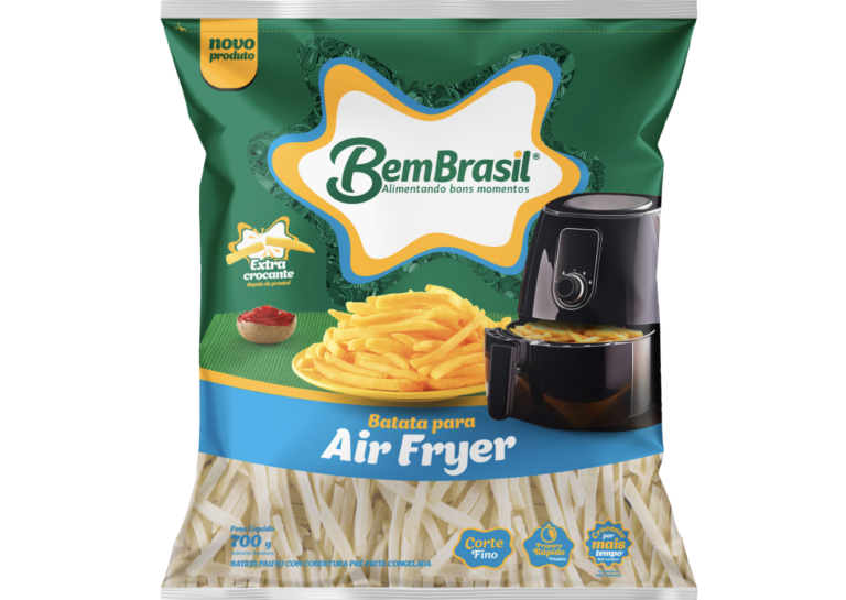 Bem Brasil lança Batata Airfryer 700 gramas