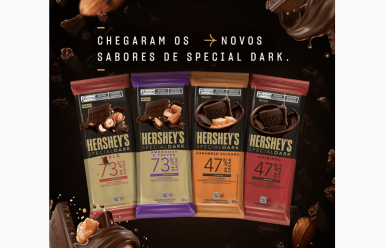 HERSHEY’S lança novos sabores da linha Special Dark