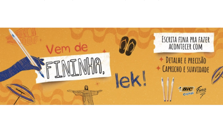 BIC apresenta campanha “Vem de Fininha”