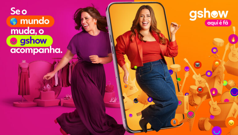 Gshow completa dez anos em campanha com Tati Machado