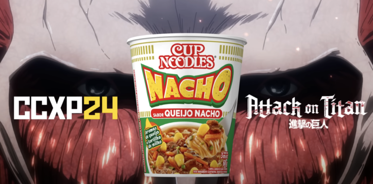 NISSIN estreia colaboração com Attack on Titan