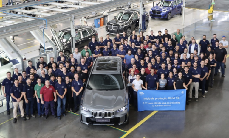 BMW Group Brasil inicia produção do BMW X5