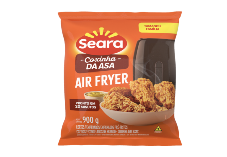 Seara lança linha focada em proteínas para airfryer  