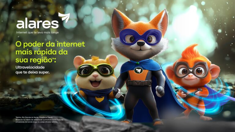 Alares enfatiza liderança em velocidade de banda larga