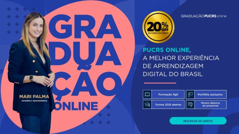 PUCRS Online lança sua primeira campanha de 2025