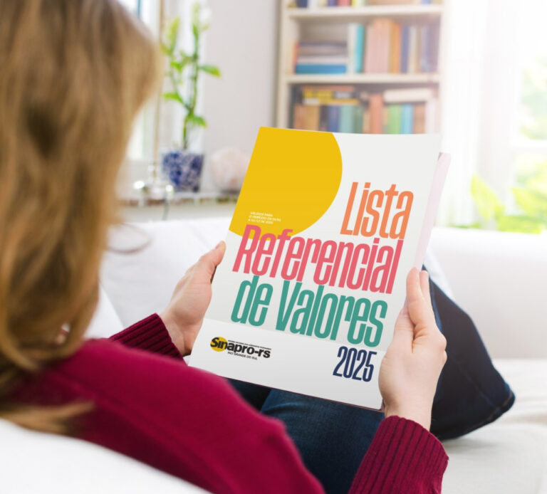 Sinapro-RS lança Lista Referencial de Valores 2025
