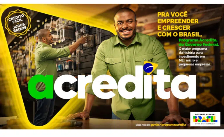 Governo Federal lança Programa Acredita
