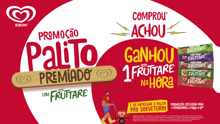 Kibon traz de volta o icônico “Palito Premiado”