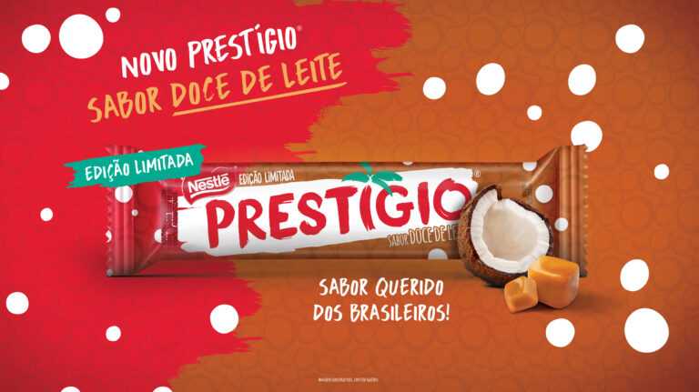 Nestlé lança Prestígio sabor Doce de Leite