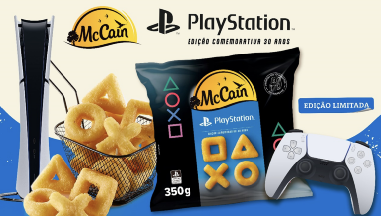 McCain transforma batata frita em PlayStation