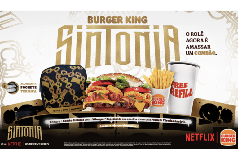 Burger King se une à Netflix para celebrar Sintonia
