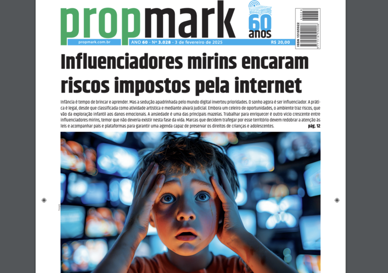 Influenciadores mirins são o tema da semana no propmark