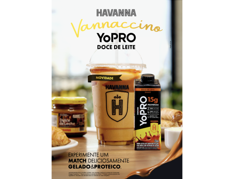 YoPRO chega às cafeterias Havanna com o novo Vannaccino