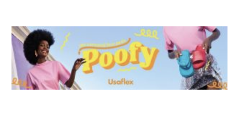 Usaflex lança novos calçados Poofy para Carnaval