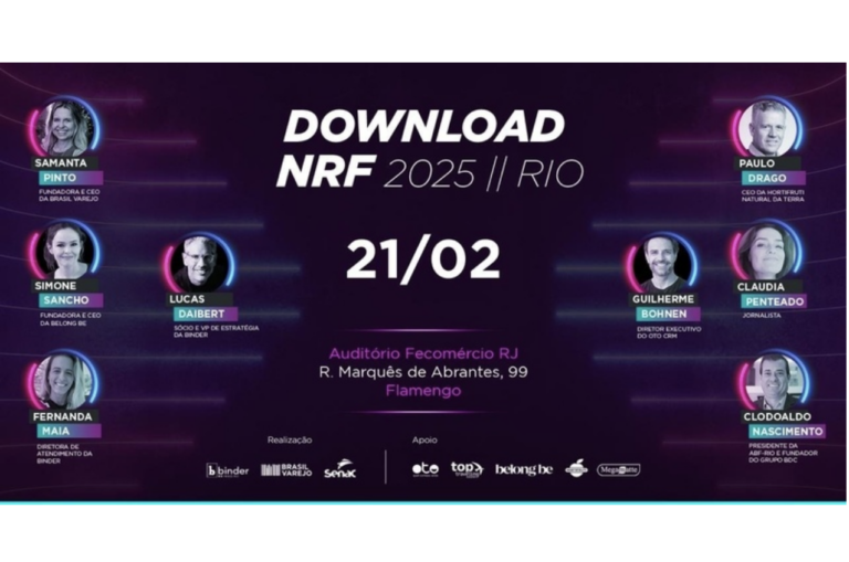 Binder, Brasil Varejo e Senac RJ realizam ‘Download NRF 2025 || Rio’