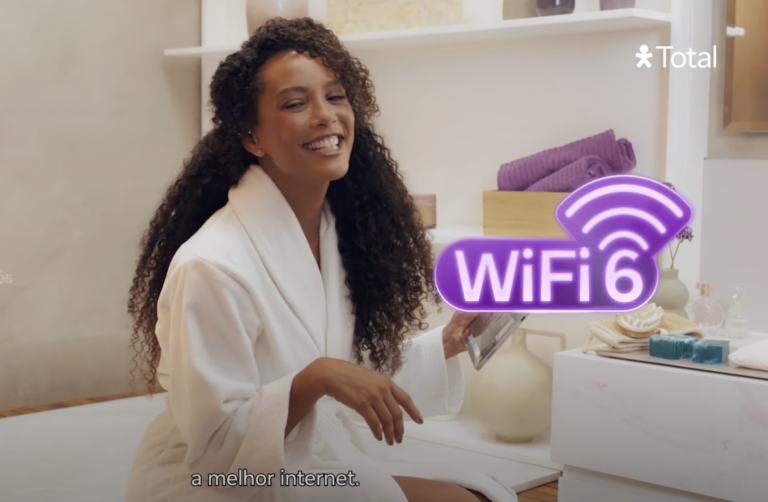 Taís Araujo revela o poder do Wi-fi 6 da Vivo