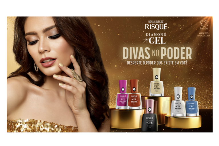 Coty apresenta nova coleção de Risqué Diamond Gel