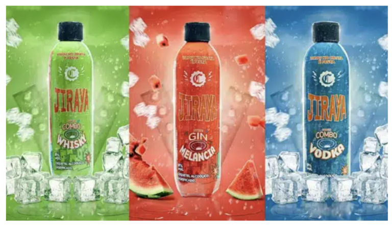 Jiraya é a nova marca de coquetel alcoólico gaseificado da Missiato