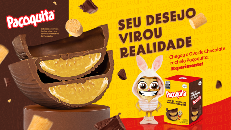 Paçoquita lança Ovo de Páscoa