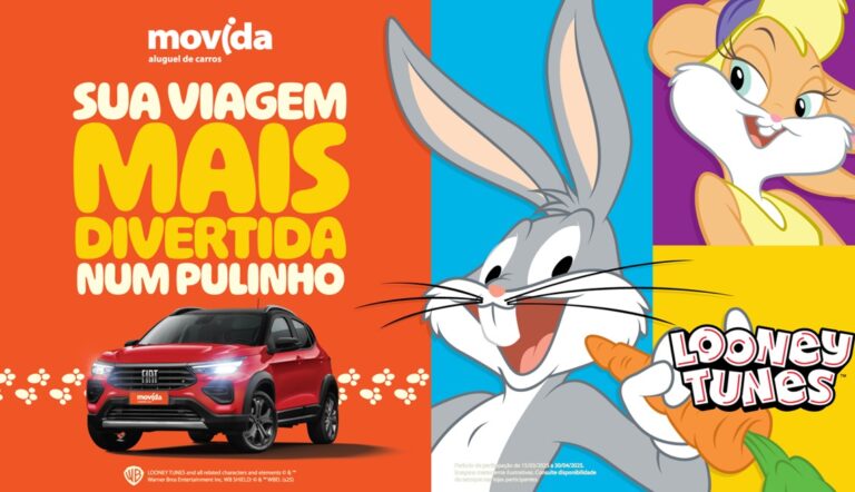 Movida lança campanha de Páscoa com Looney Tunes