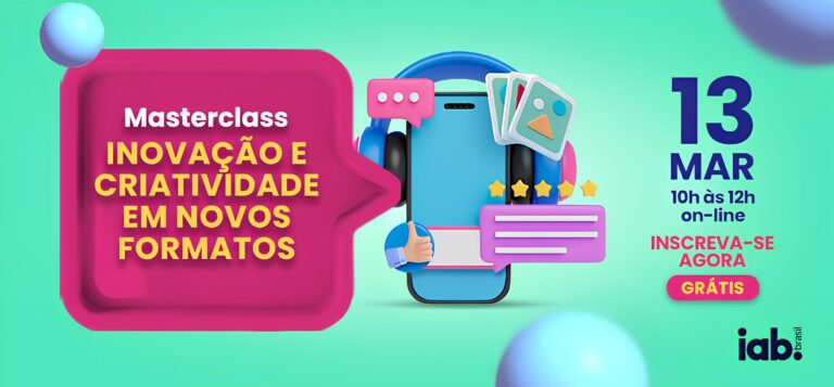 IAB Brasil promove masterclass sobre inovação