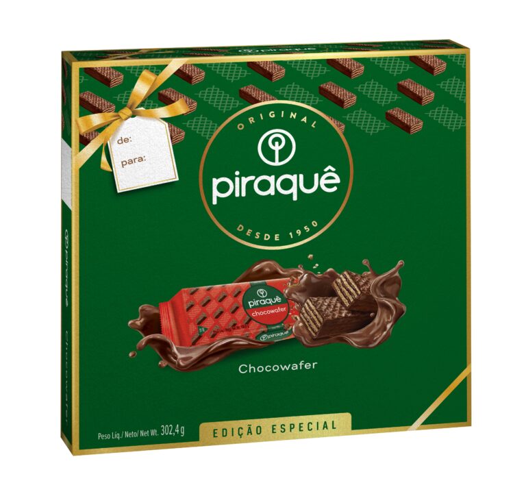 Piraquê lança versão Chocowafer presenteável