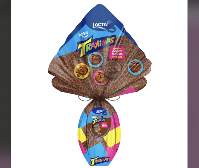 Lacta surpreende consumidores com retorno do ovo Trakinas