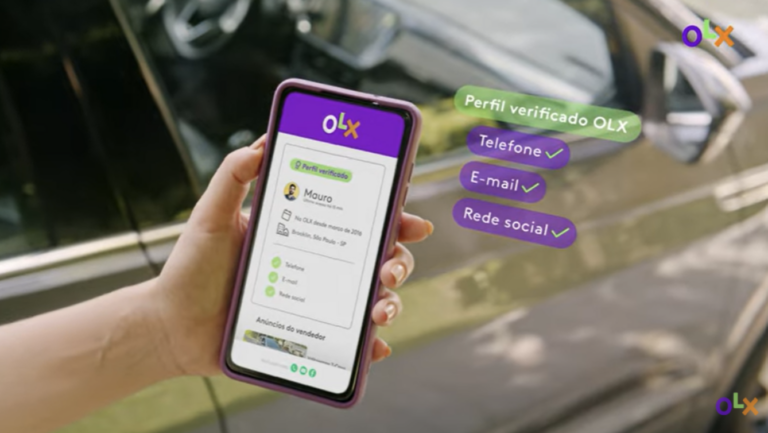 Novos filmes da OLX destacam funcionalidades de segurança