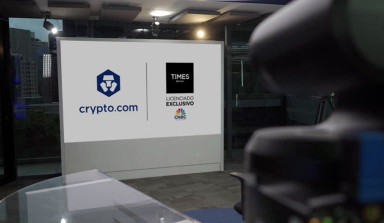 Crypto.com e o Times Brasil – CNBC anunciam parceria comercial