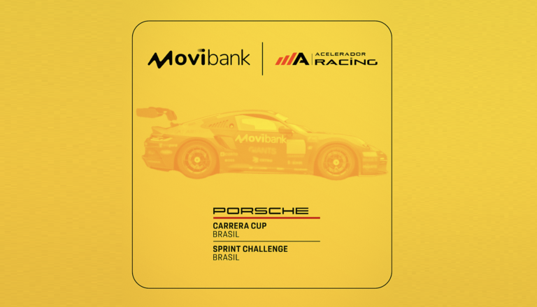 Movibank estreia no automobilismo com a Porsche Cup Brasil