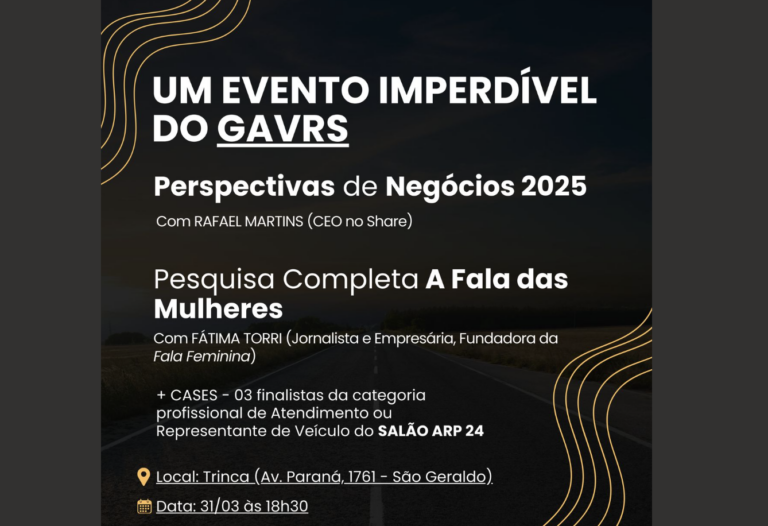 GAV-RS apresenta “Perspectivas de Negócios 2025”