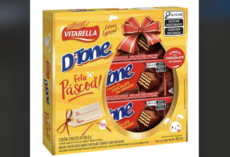 Vitarella lança embalagem presenteável com D-Tones para a Páscoa