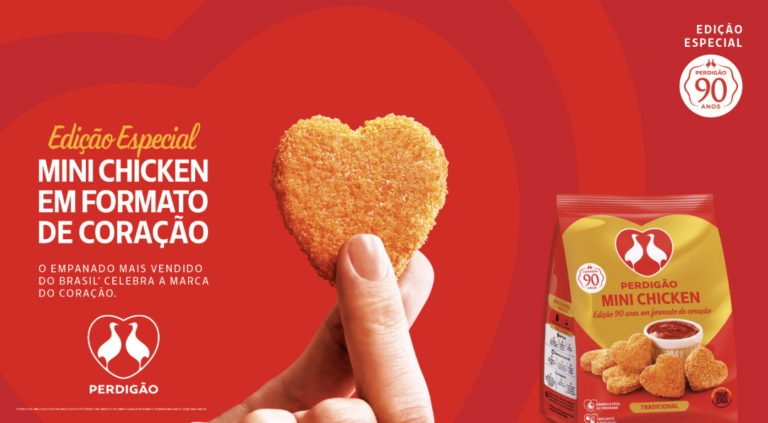 Perdigão lança Mini Chicken em formato de coração