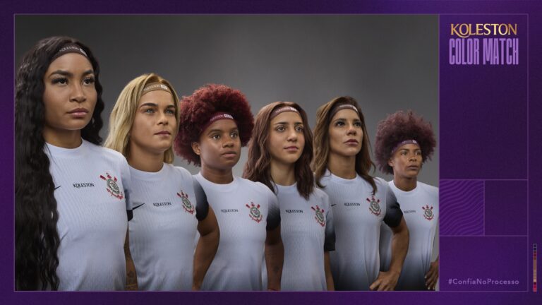 Koleston transforma jogo de futebol em portfólio