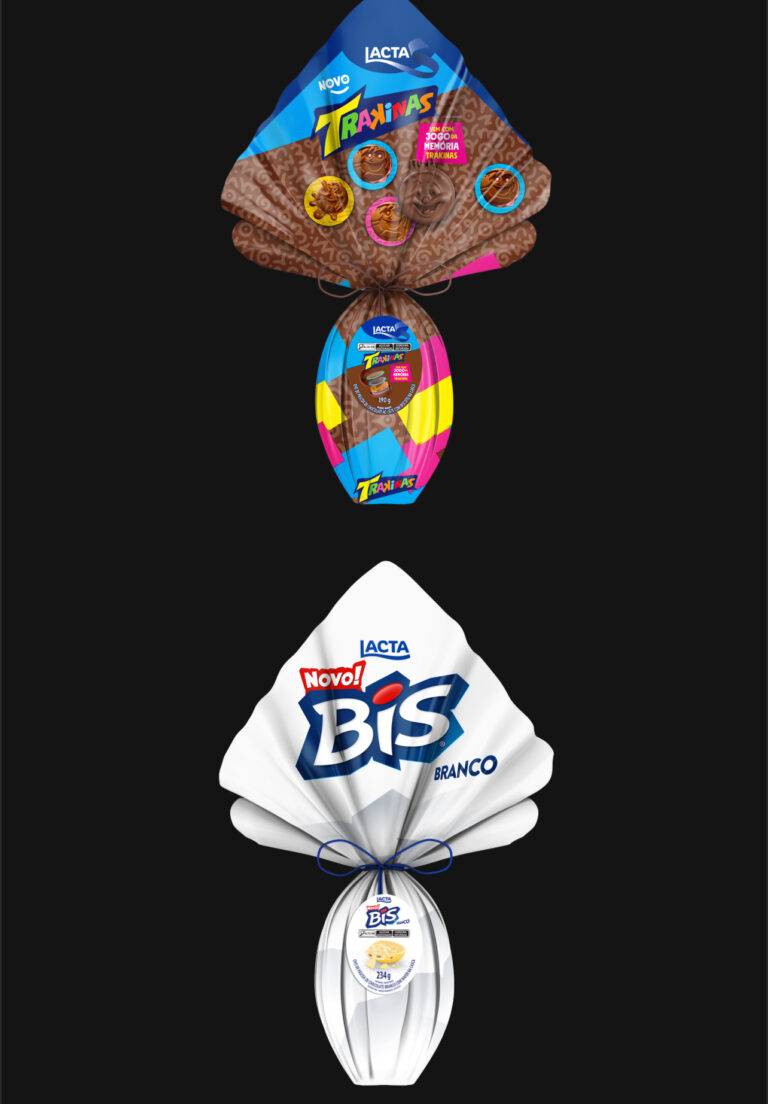 Lacta aposta no retorno dos ovos Trakinas e Bis Branco