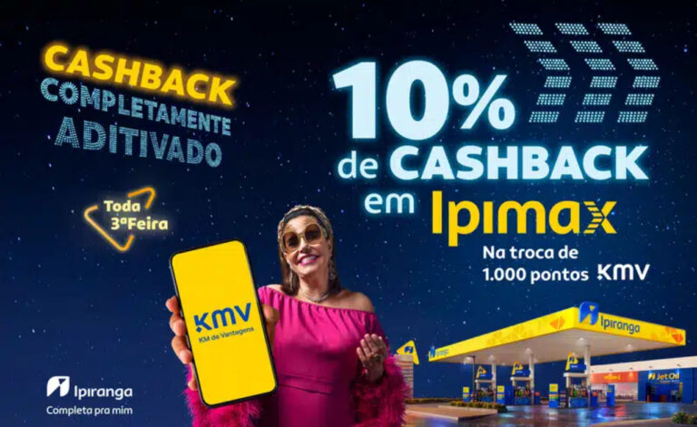 Ipiranga lança campanha de cashback para abastecimentos com Ipimax