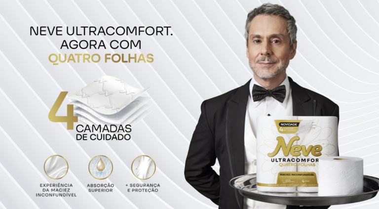 Neve lança Ultracomfort com campanha criativa