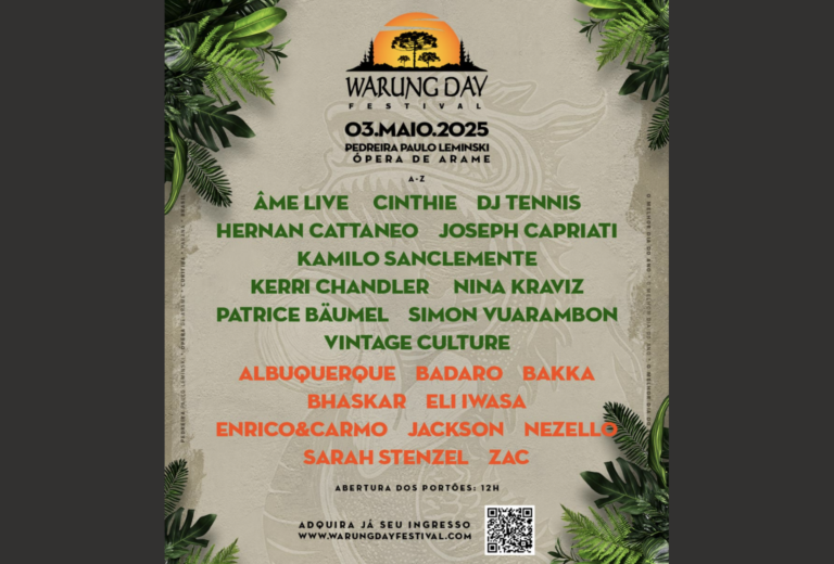 Warung Day Festival lança nova identidade em comemoração aos seus 10 anos