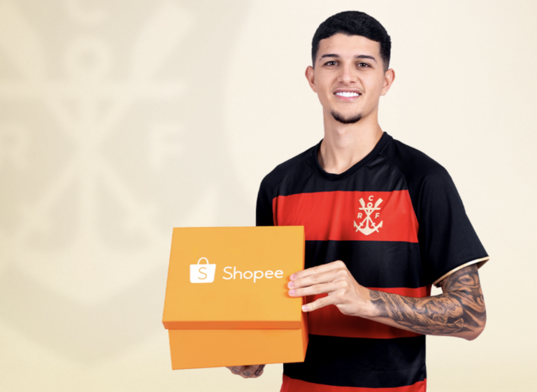 Shopee e Flamengo lançam modelo exclusivo de camiseta