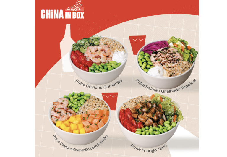 China in Box lança novos sabores de Pokes