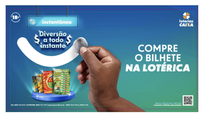 CAIXA relança Loteria Instantânea com campanha da Calia