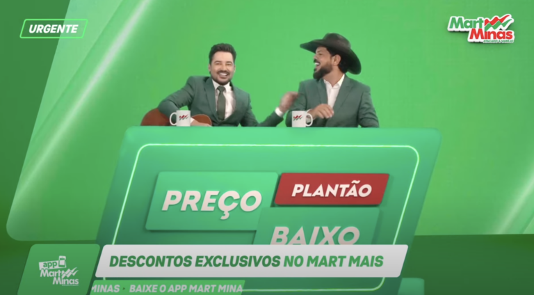 Mart Minas lança campanha com Fernando & Sorocaba