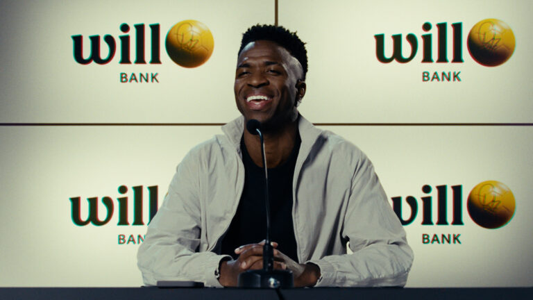 will bank traz Vini Jr. em campanha da monkey-land