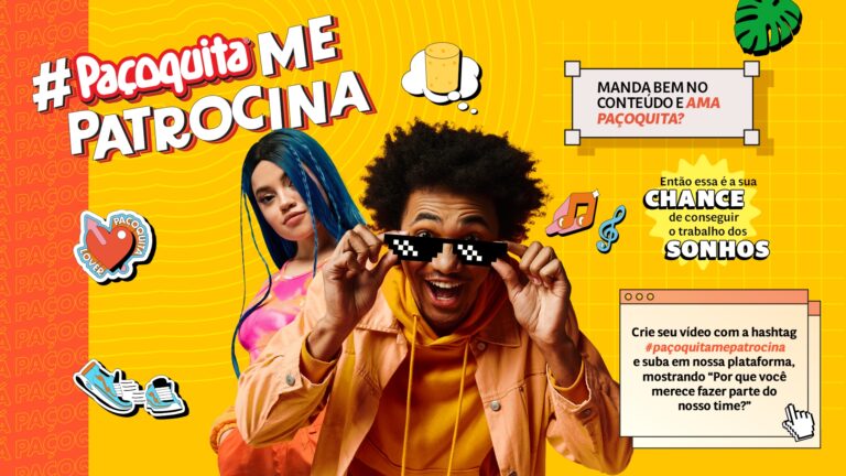 “Paçoquita Me Patrocina” aposta na criatividade dos fãs
