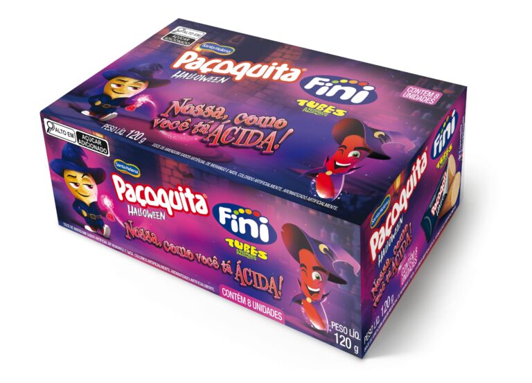 Paçoquita e Fini lançam collab para o Halloween 2025